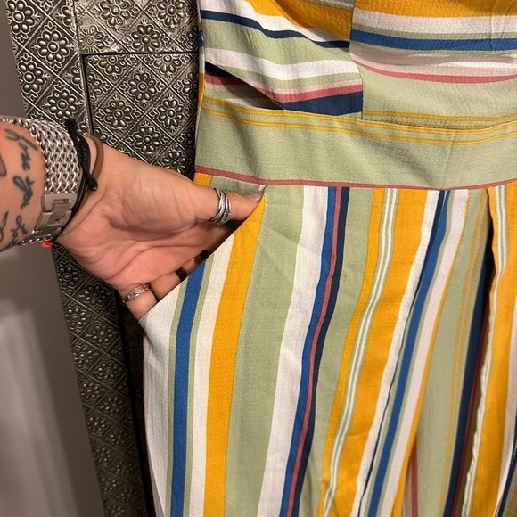 @BALANCE Strapless Split Leg Jumpsuit - Picture 3 of 9